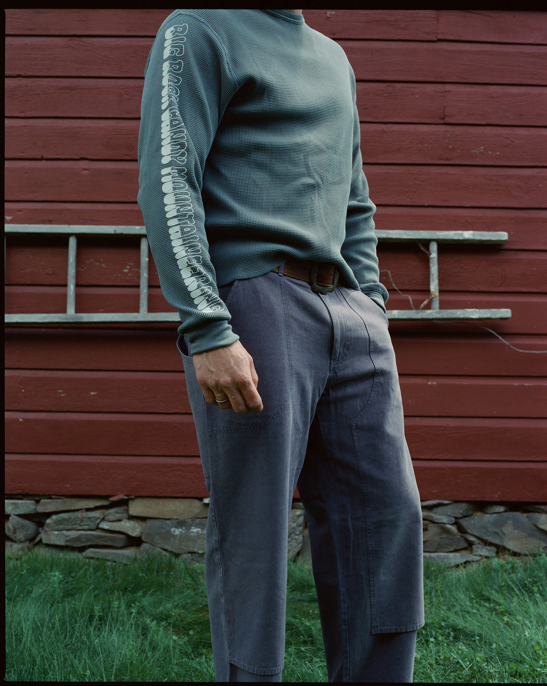 Doubleback Pant Blue Cheese