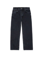 Black jeans on a white background