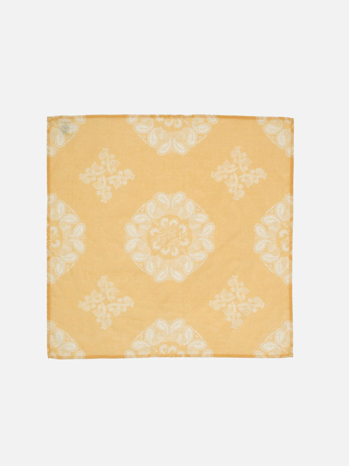 Ingrid Bandana Paisley Mustard