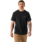Kragg SL Cotton Bird Word SS Black