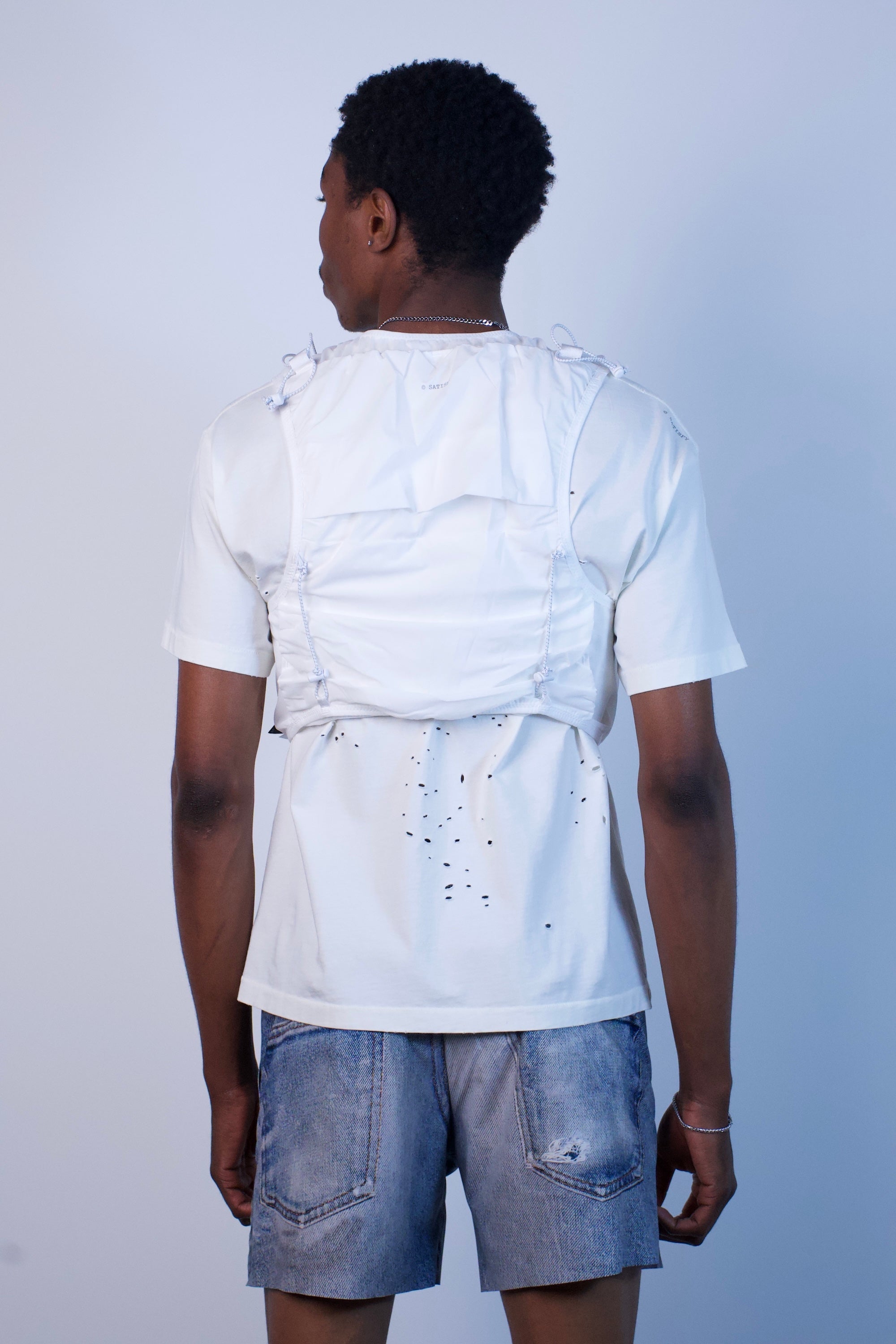 Justice Cordura Hydration Vest 5L Off-White
