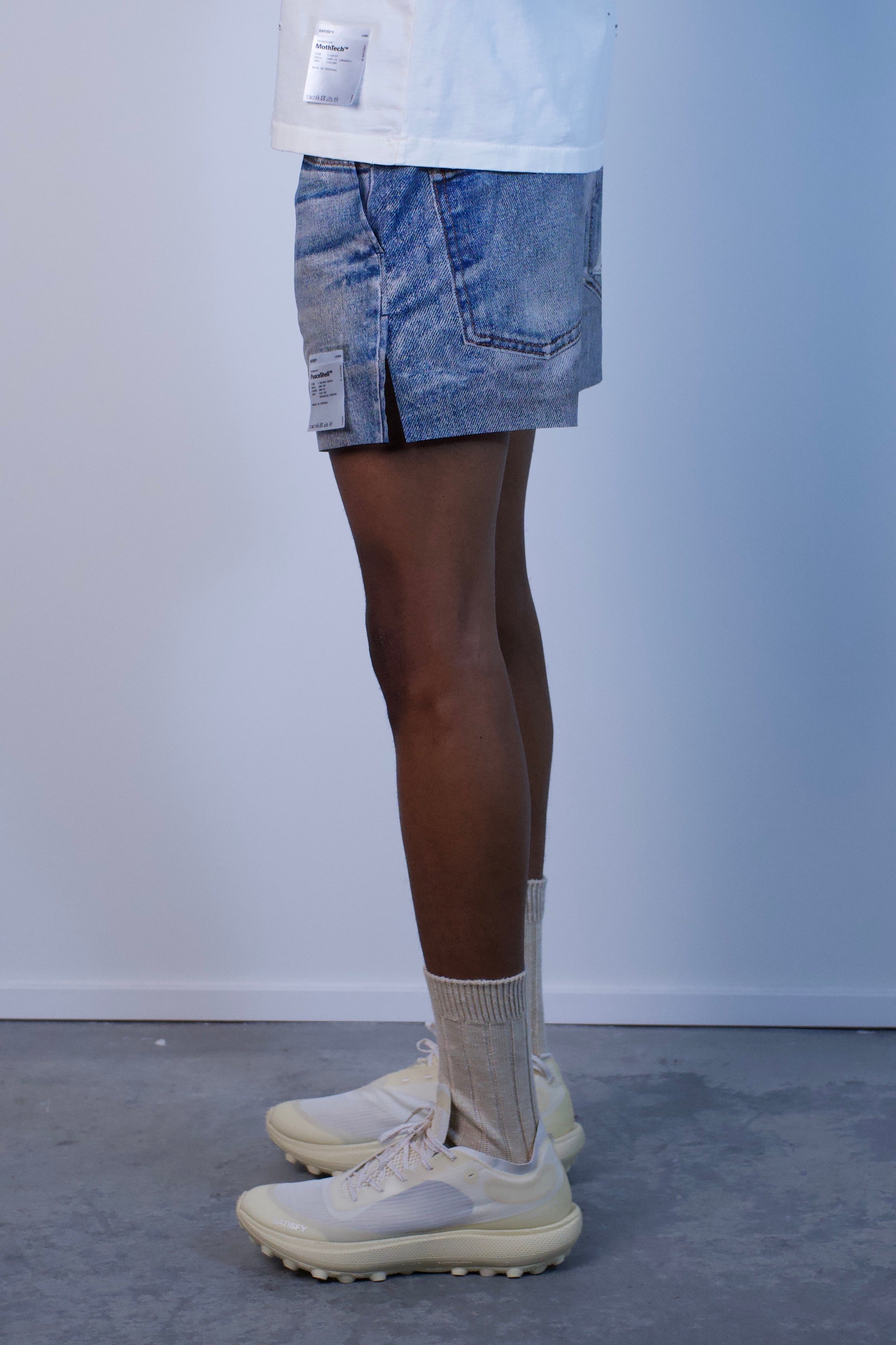 PeaceShell 5 Unlined Shorts Digital Denim
