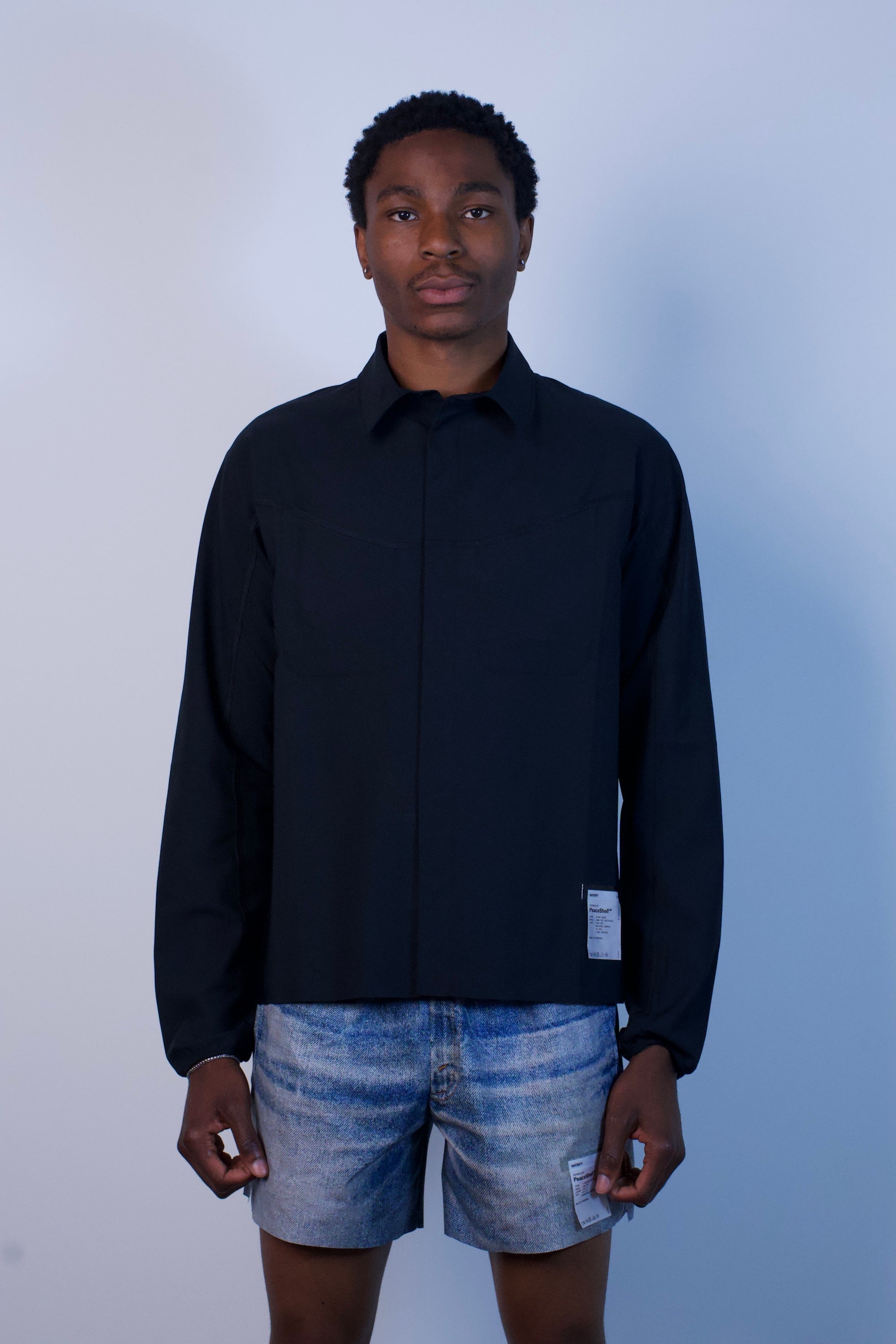 PeaceShell River Shirt Black