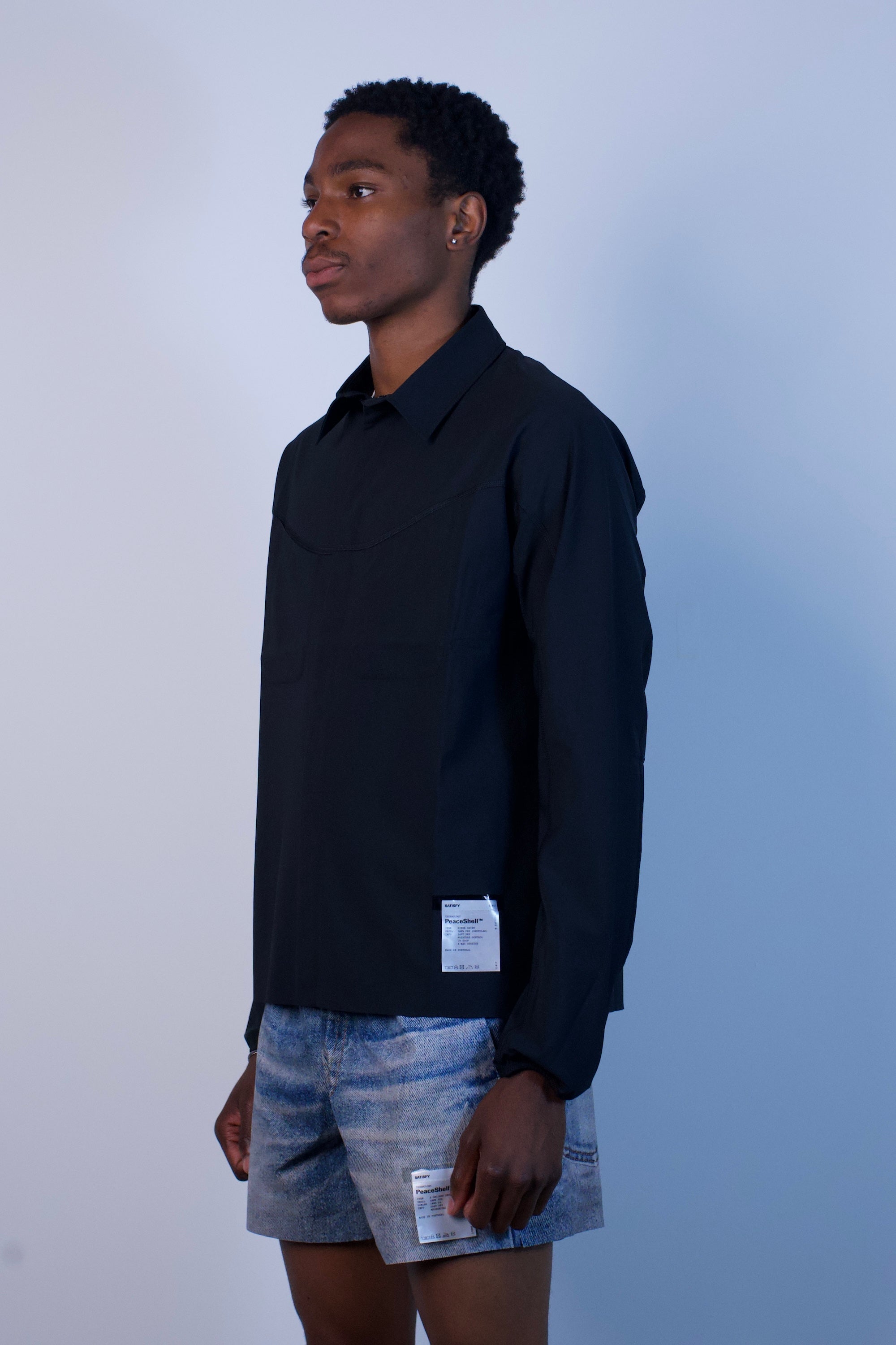 PeaceShell River Shirt Black