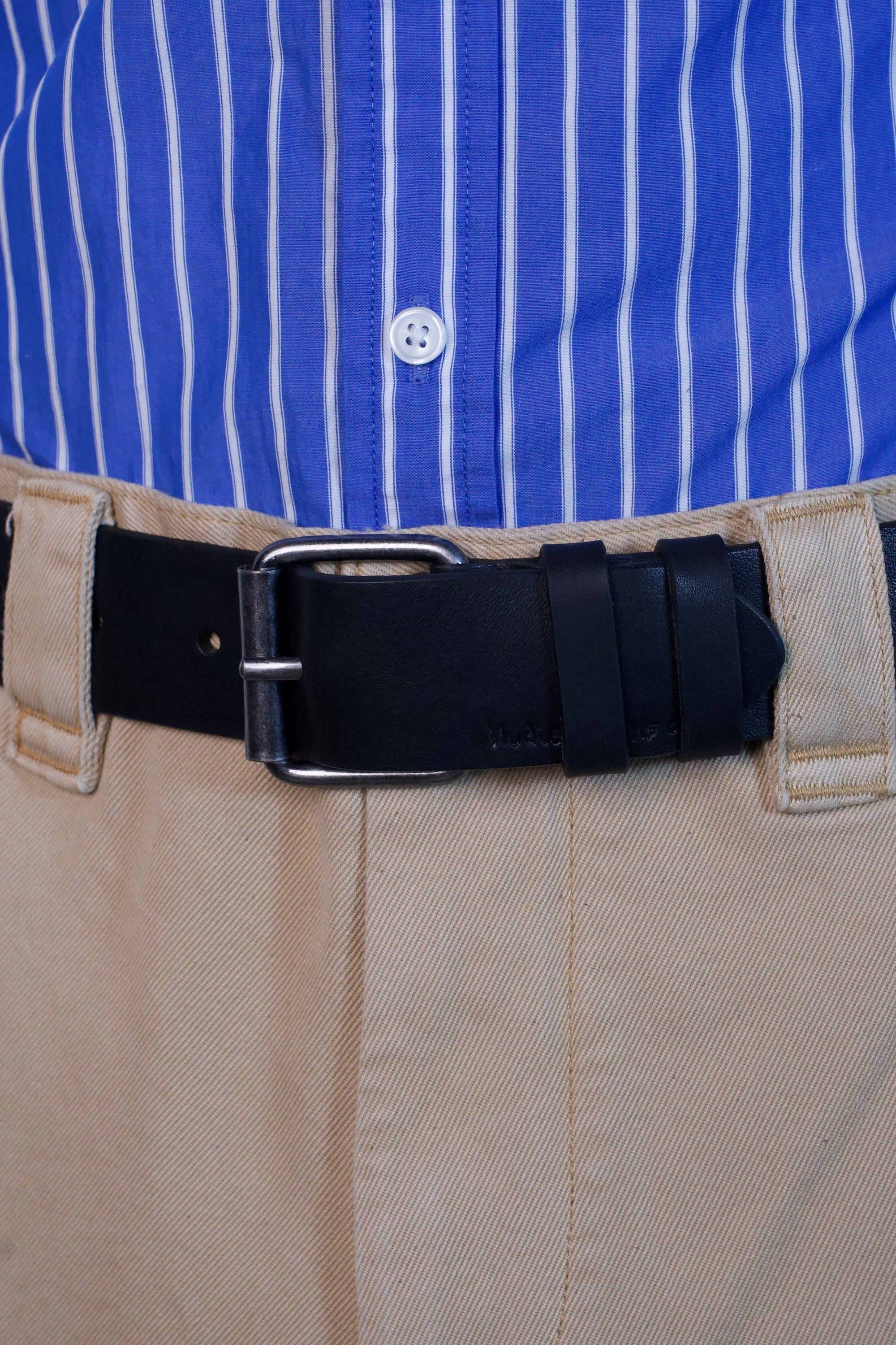 Pedersson Leather Belt Black