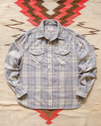 Washed Flannel Workshirt Late Frost