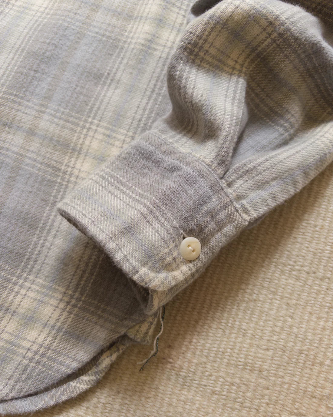Washed Flannel Workshirt Late Frost