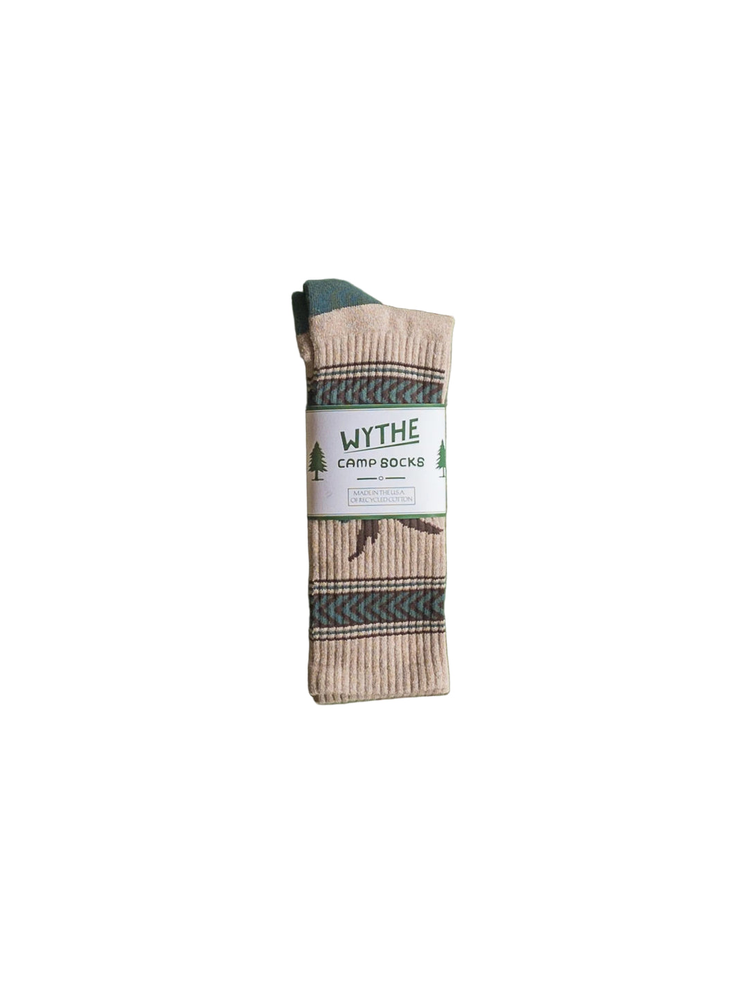 Recycled Cotton Jacquard Socks Mallard Flight