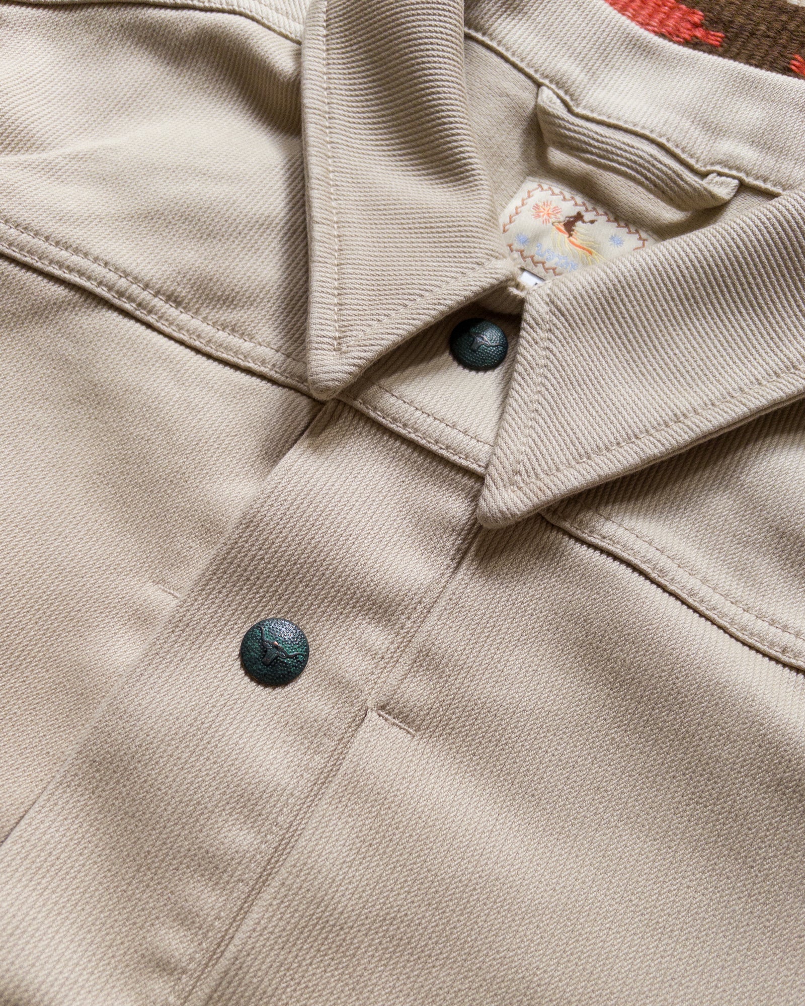 Bedford Cord Ranch Jacket Off White