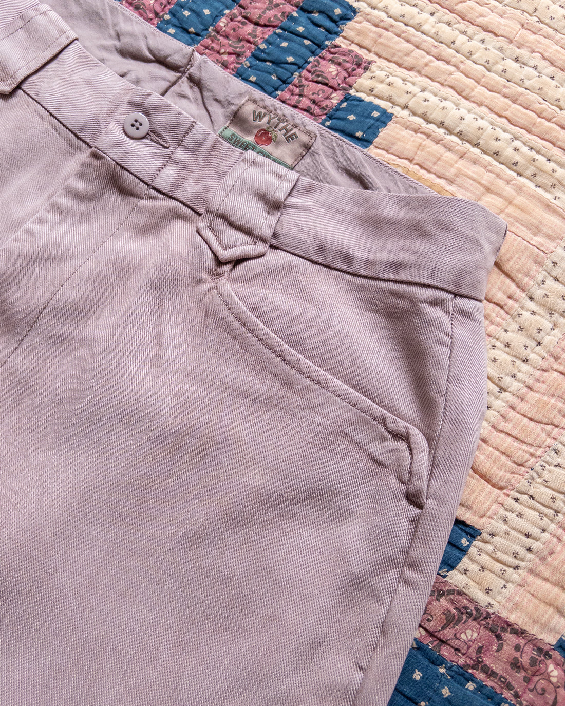 Tencel Gabardine Western Pant Mauve