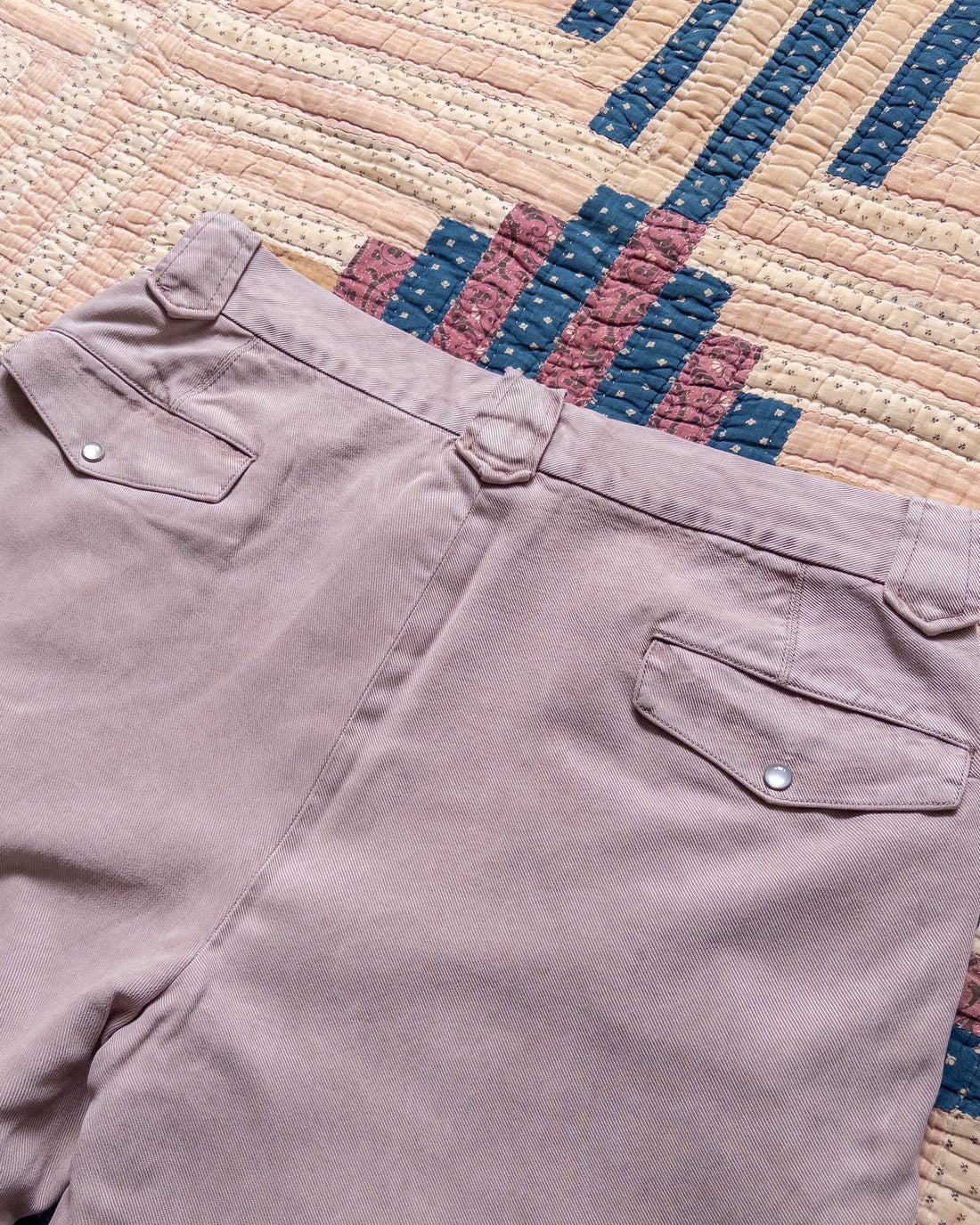 Tencel Gabardine Western Pant Mauve