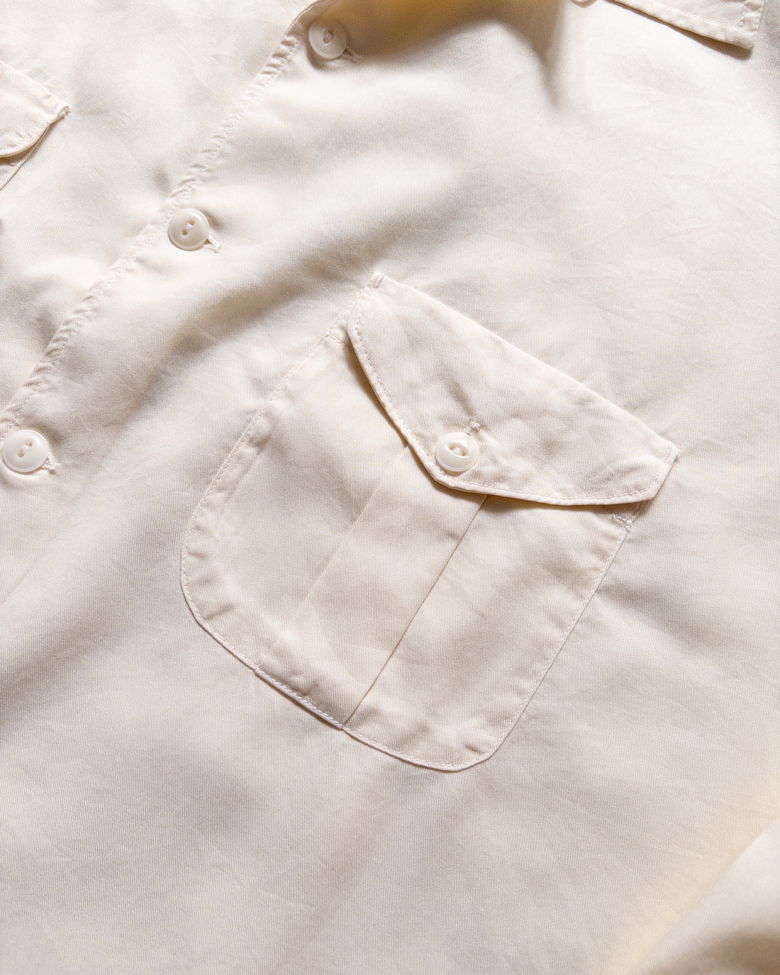 Tencel Patio Shirt Buttermilk