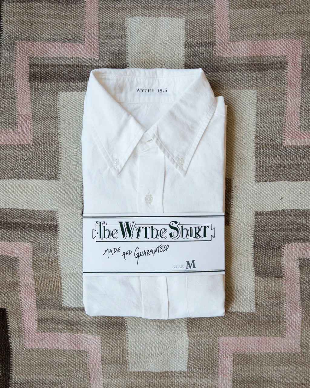 Oxford Cloth Button Down Shirt Classic White
