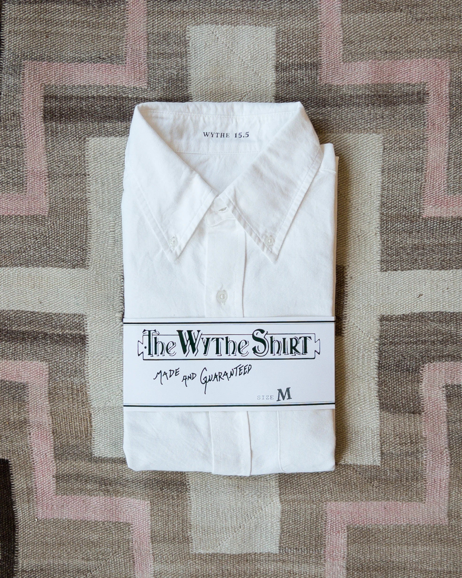 Oxford Cloth Button Down Shirt Classic White