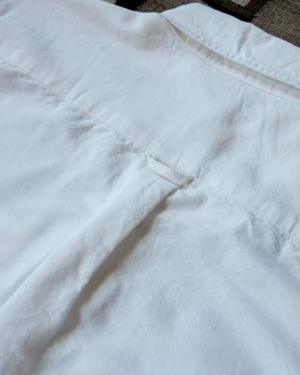 Oxford Cloth Button Down Shirt Classic White