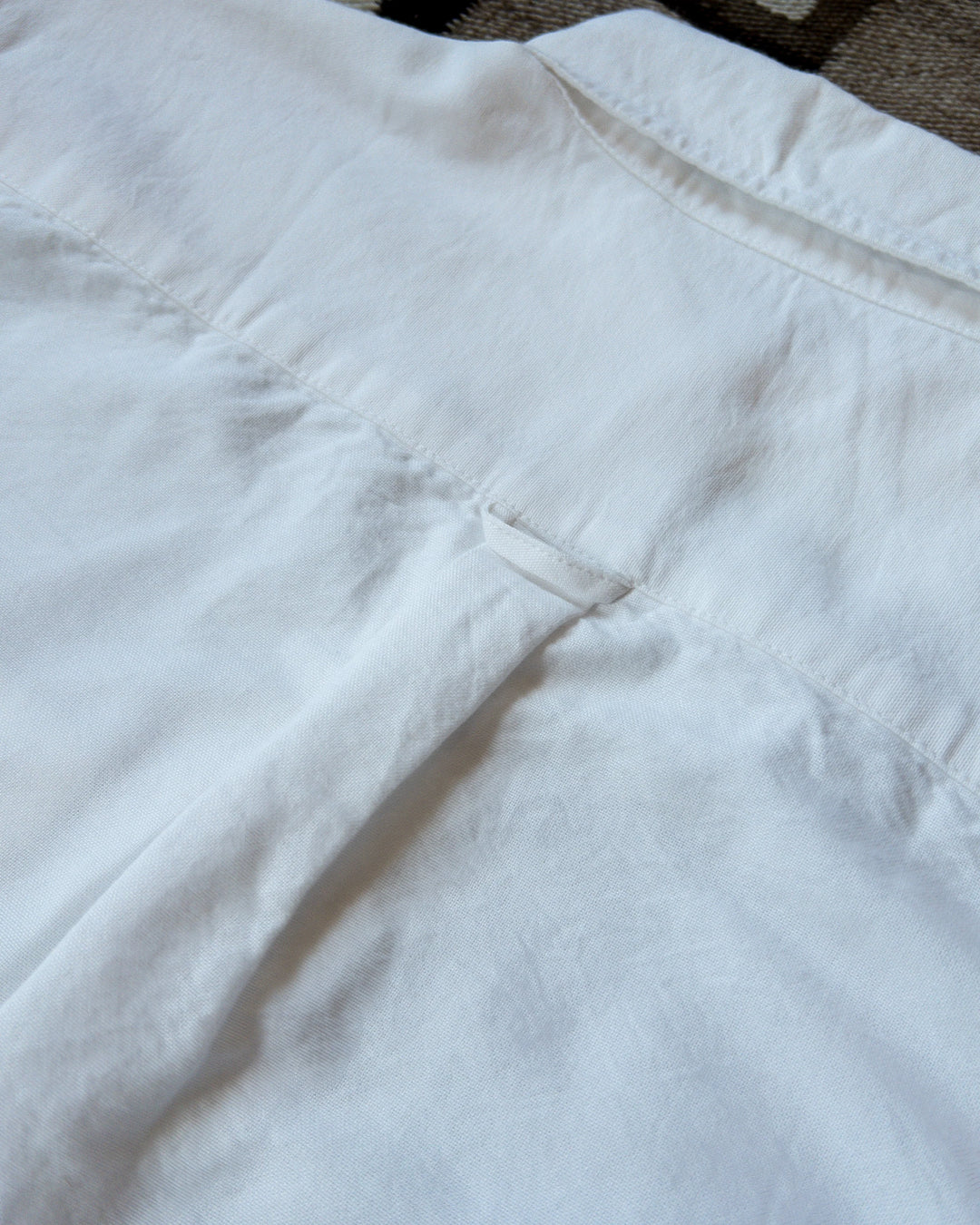 Oxford Cloth Button Down Shirt Classic White