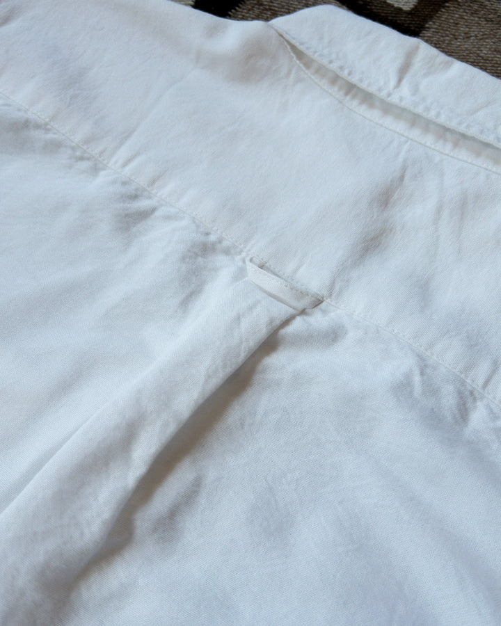 Oxford Cloth Button Down Shirt Classic White