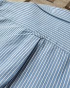 Oxford Cloth Button Down Shirt Blue/White Stripe