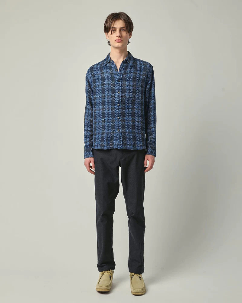 Acid Plaid Cosmic LS - Blue