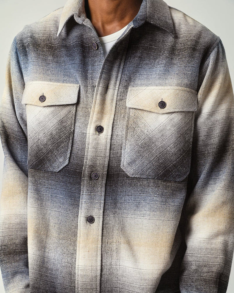 Ombre Plaid Kingston Jacket