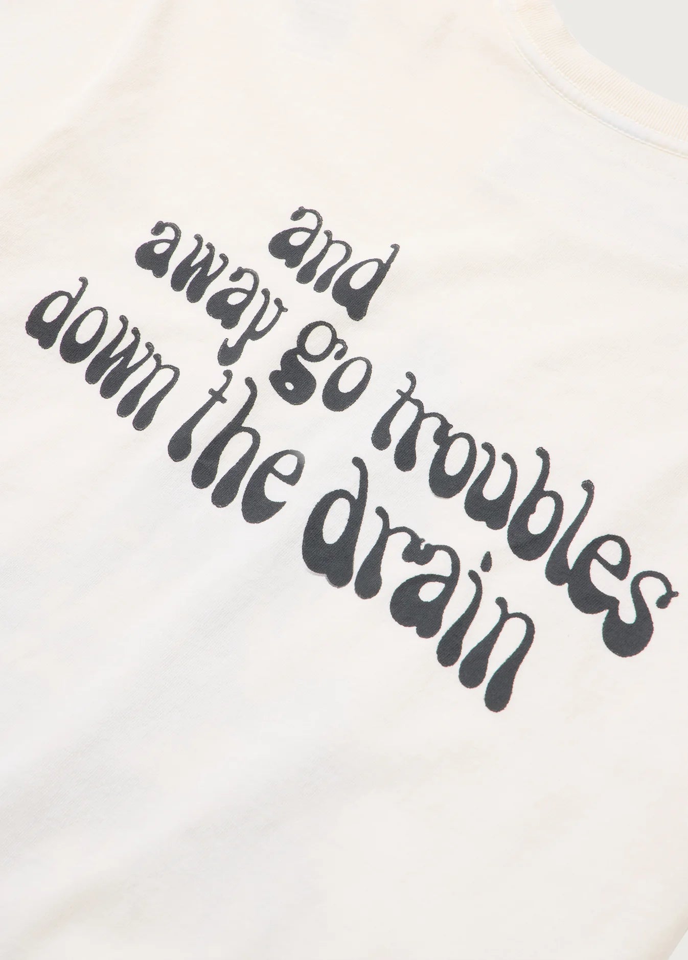 Away Go Trouble T-Shirt Bone