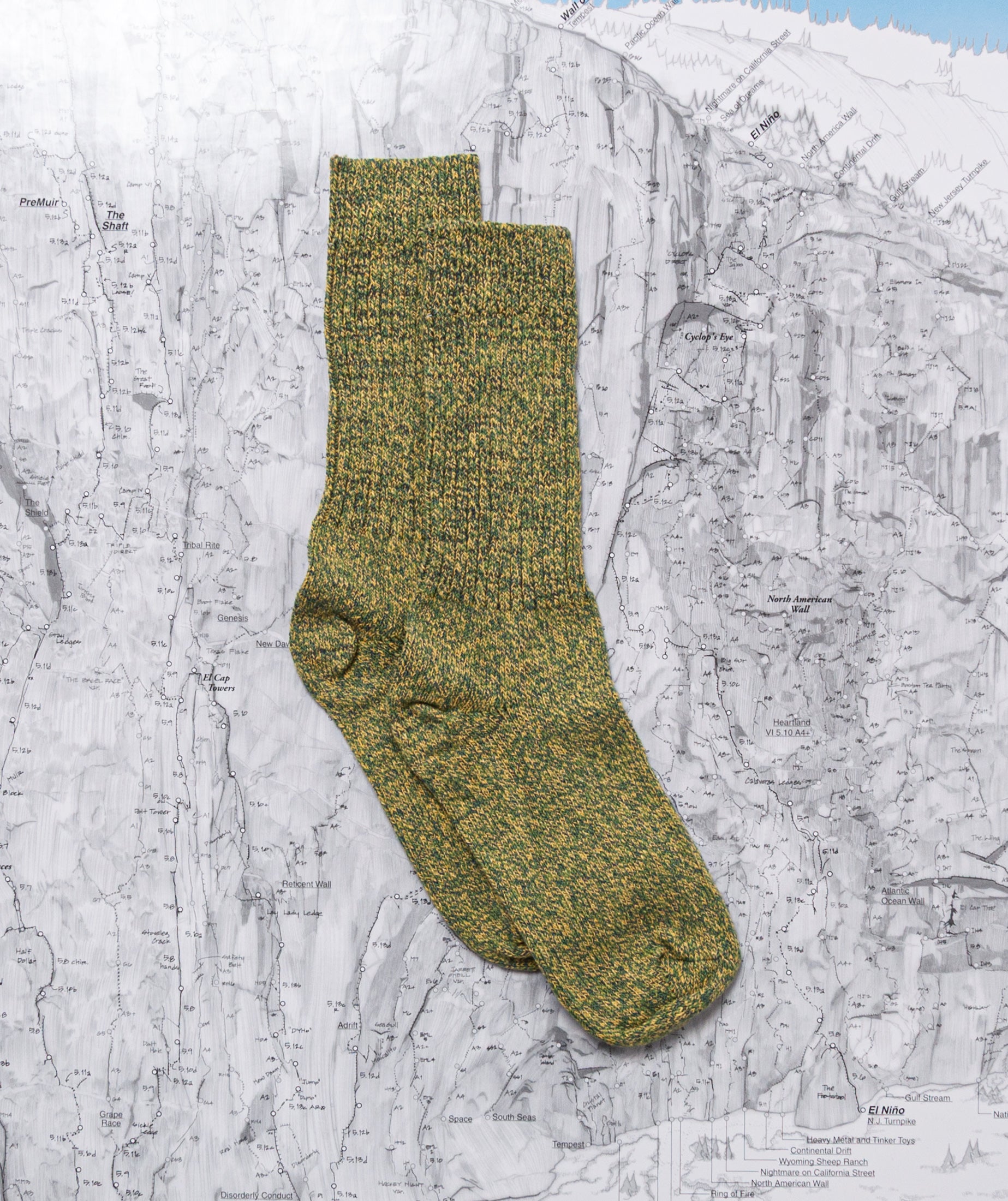 Big Rock Socks Lemon Lime