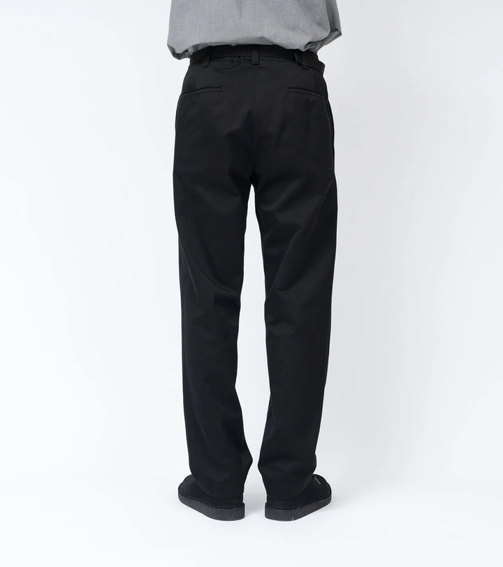 Straight Chino Pants Black