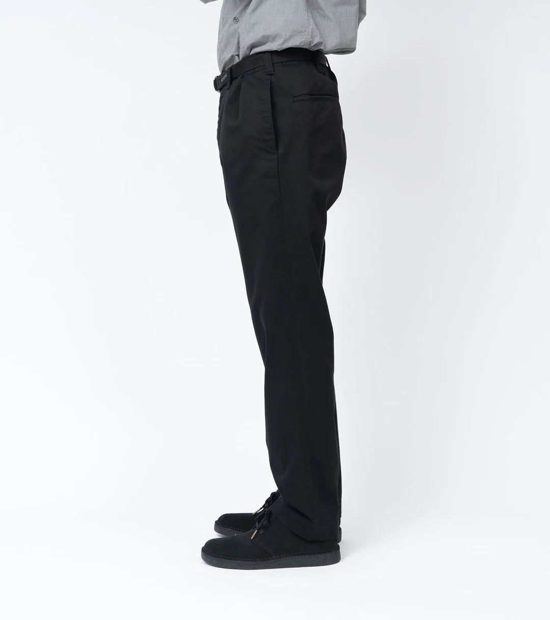 Straight Chino Pants Black