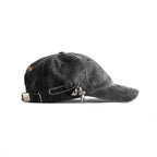 Angels Cap Washed Black