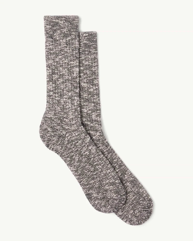 Slub Sock Charcoal