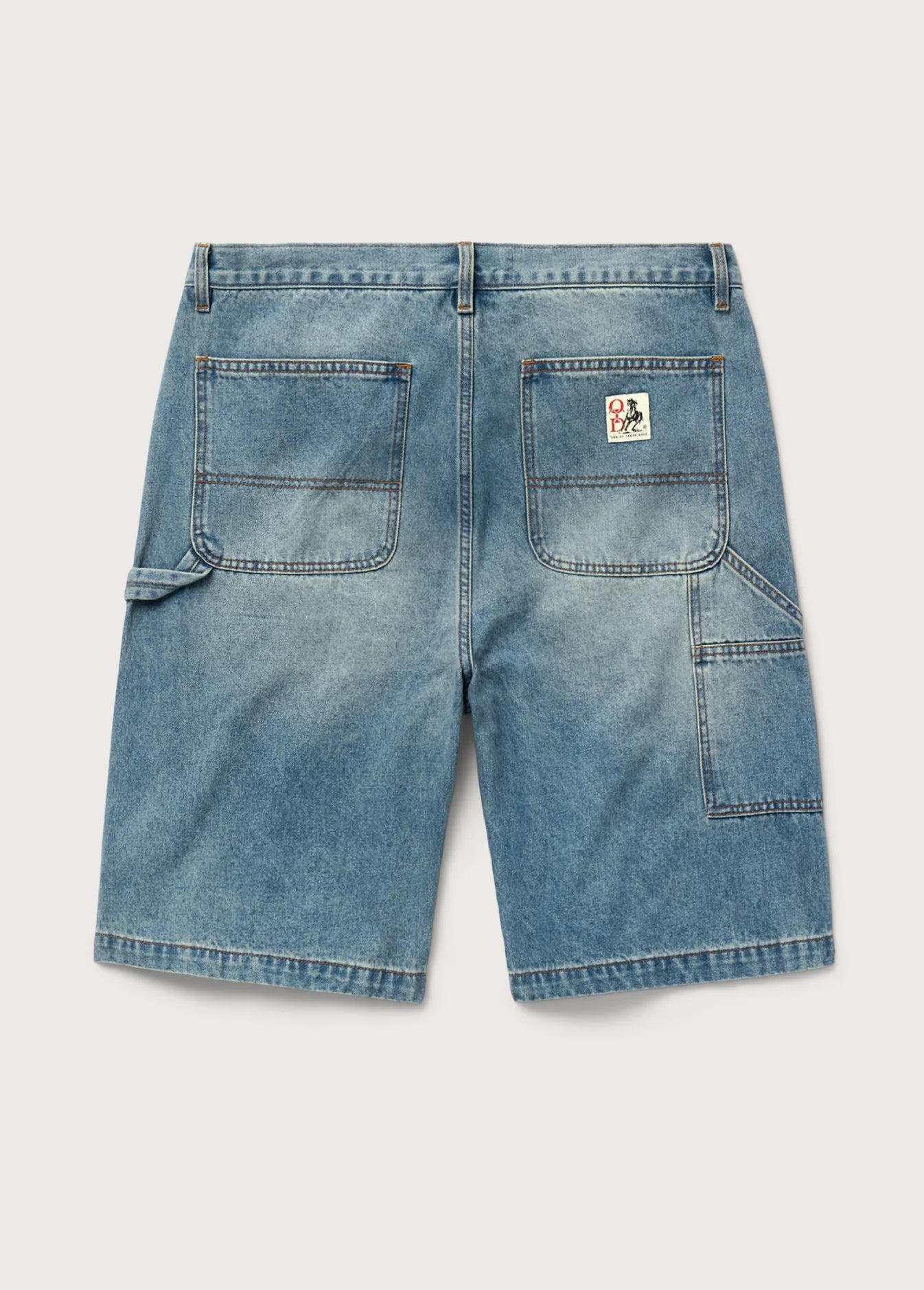 DENIM PAINTER SHORTS INDIGO