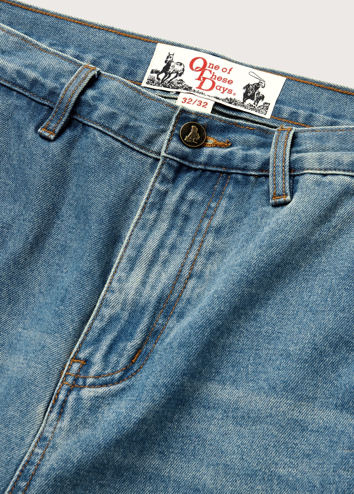 DENIM PAINTER SHORTS INDIGO