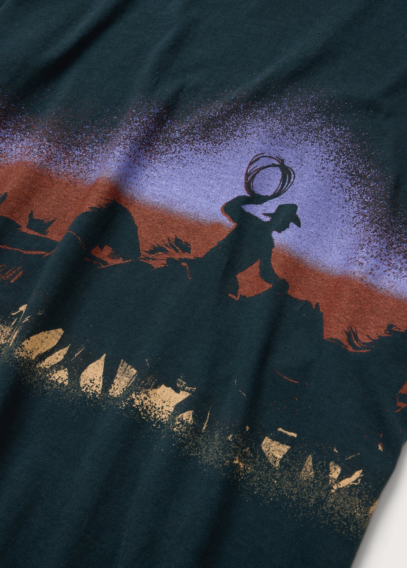 DRIFTIN' BACK TSHIRT HARD WASHED BLACK