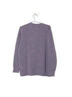 Chenille Cotton Lens Knit - Lavander Violet