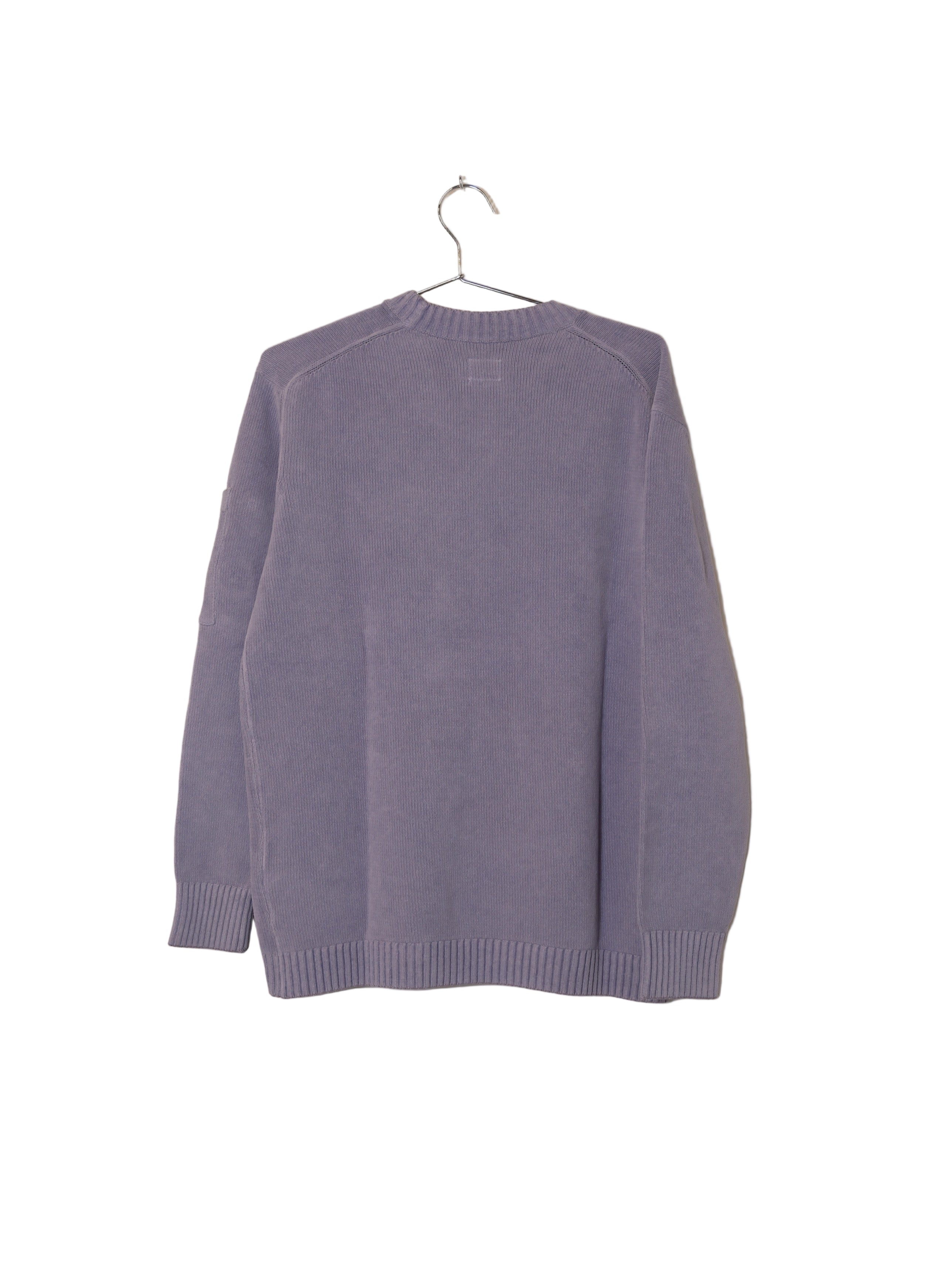 Chenille Cotton Lens Knit - Lavander Violet
