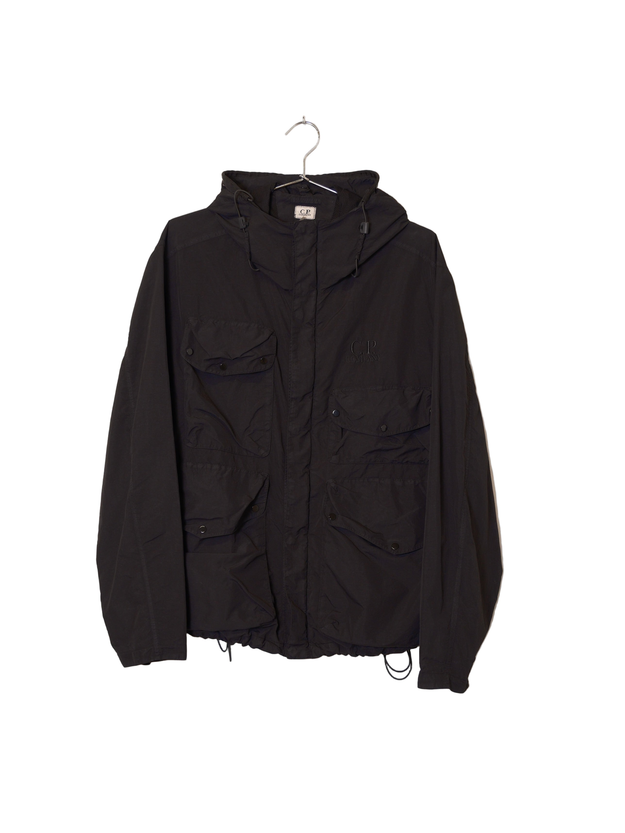 Flatt Nylon Goggle Jacket - Black