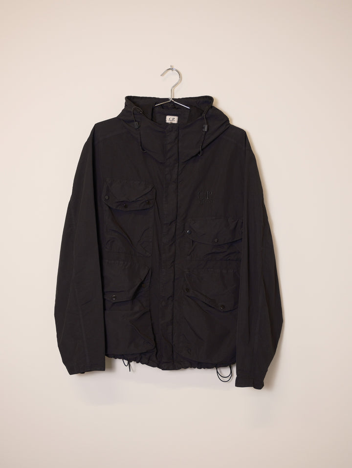 Flatt Nylon Goggle Jacket - Black