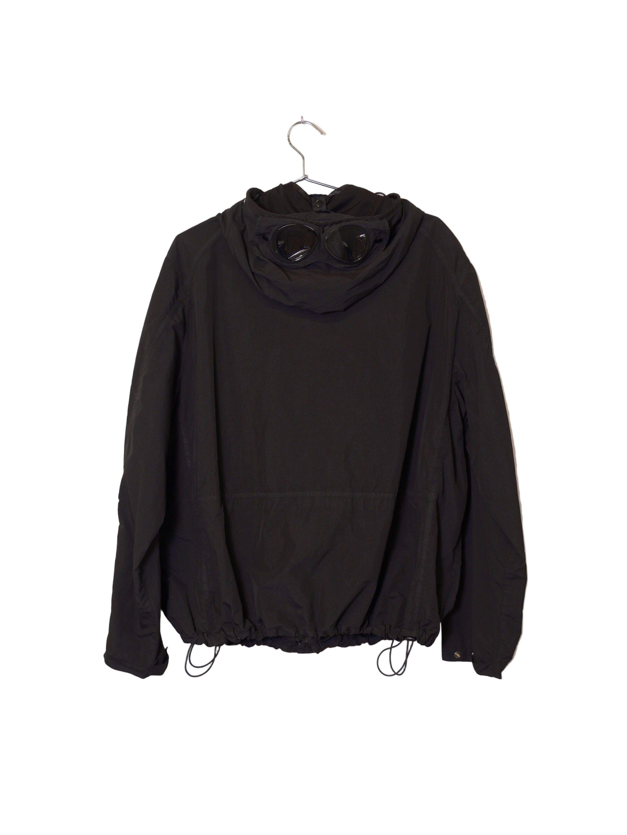 C.P. Company Flatt Nylon Goggle Jacket - Black – A-Priori