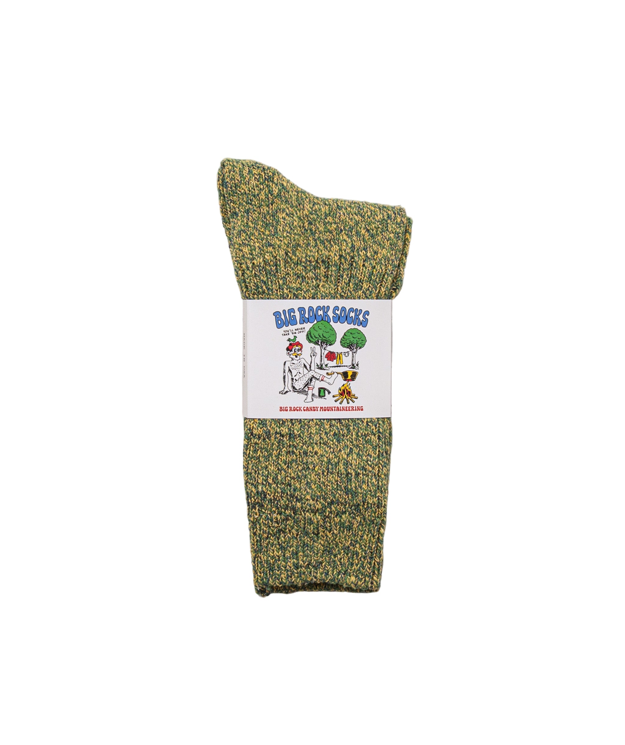 Big Rock Socks Lemon Lime