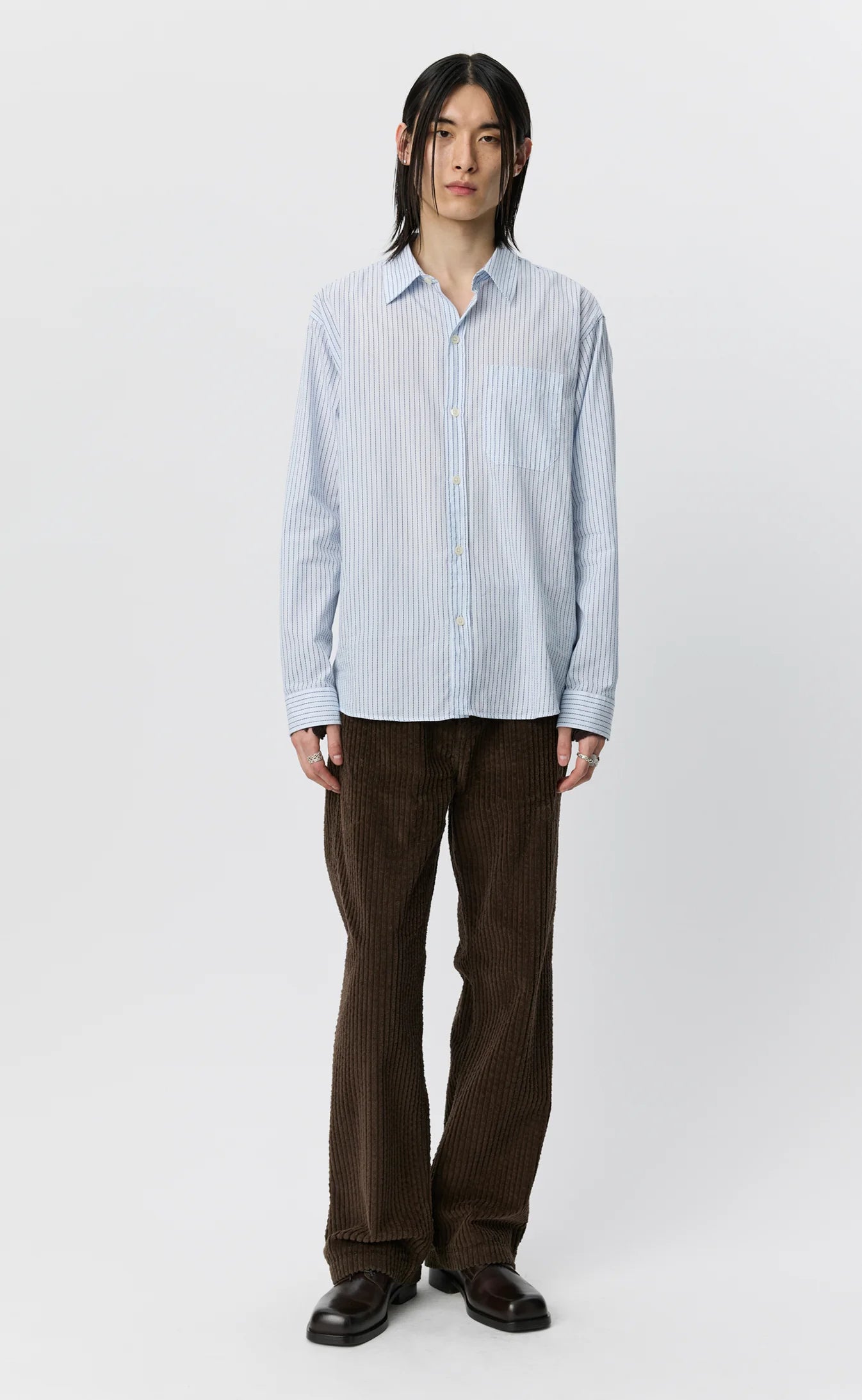Distant Shirt Employment Stripe