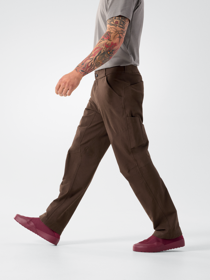 Cronin Cotton Pant Carob