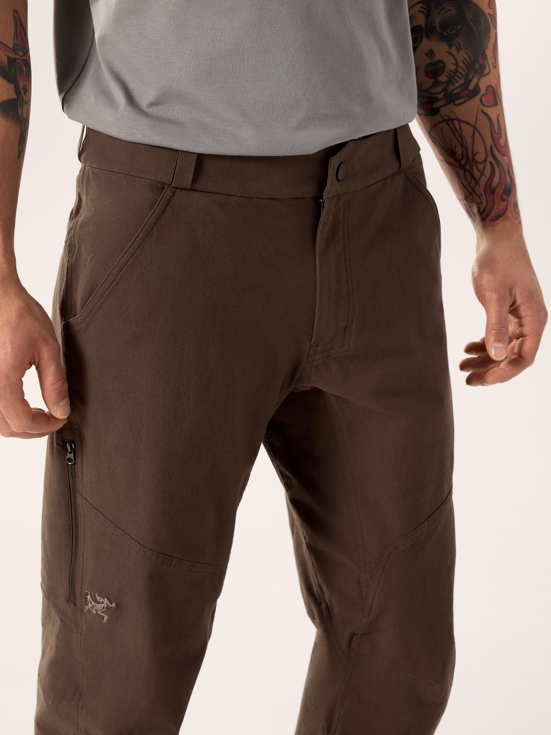 Cronin Cotton Pant Carob