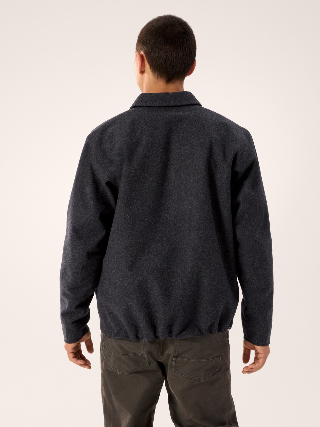 Sawyer Wool Overshirt Black