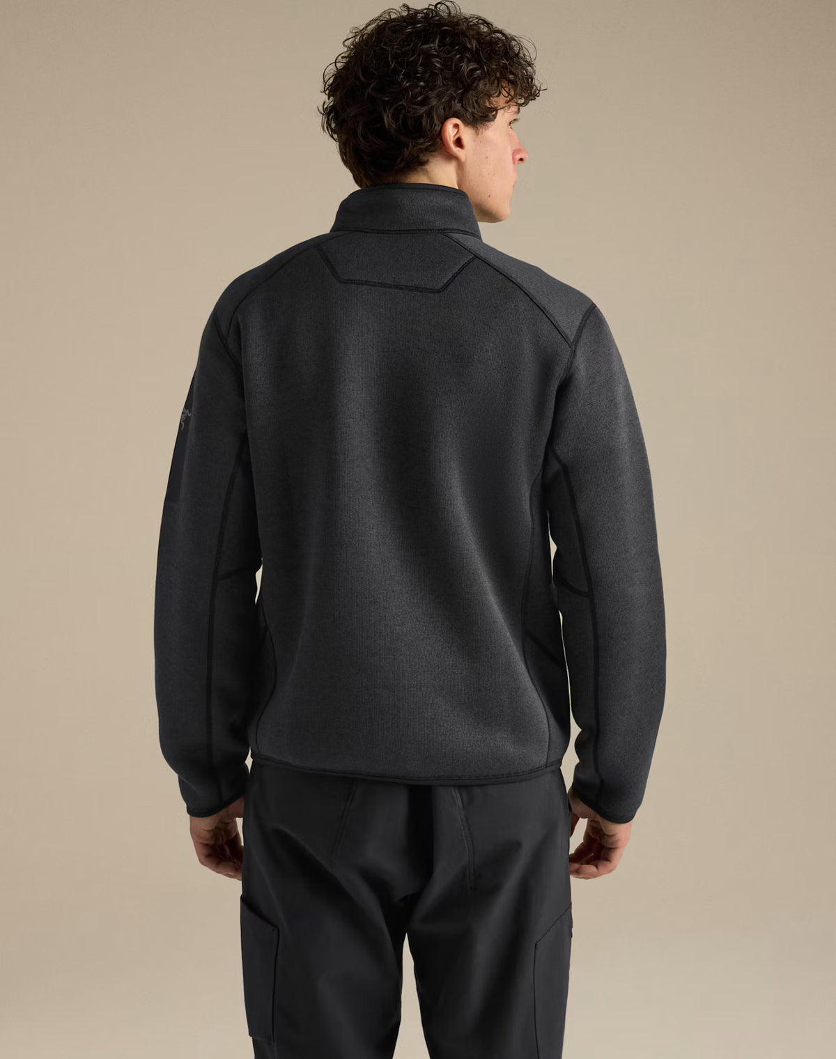 Covert Cardigan M Black Heather