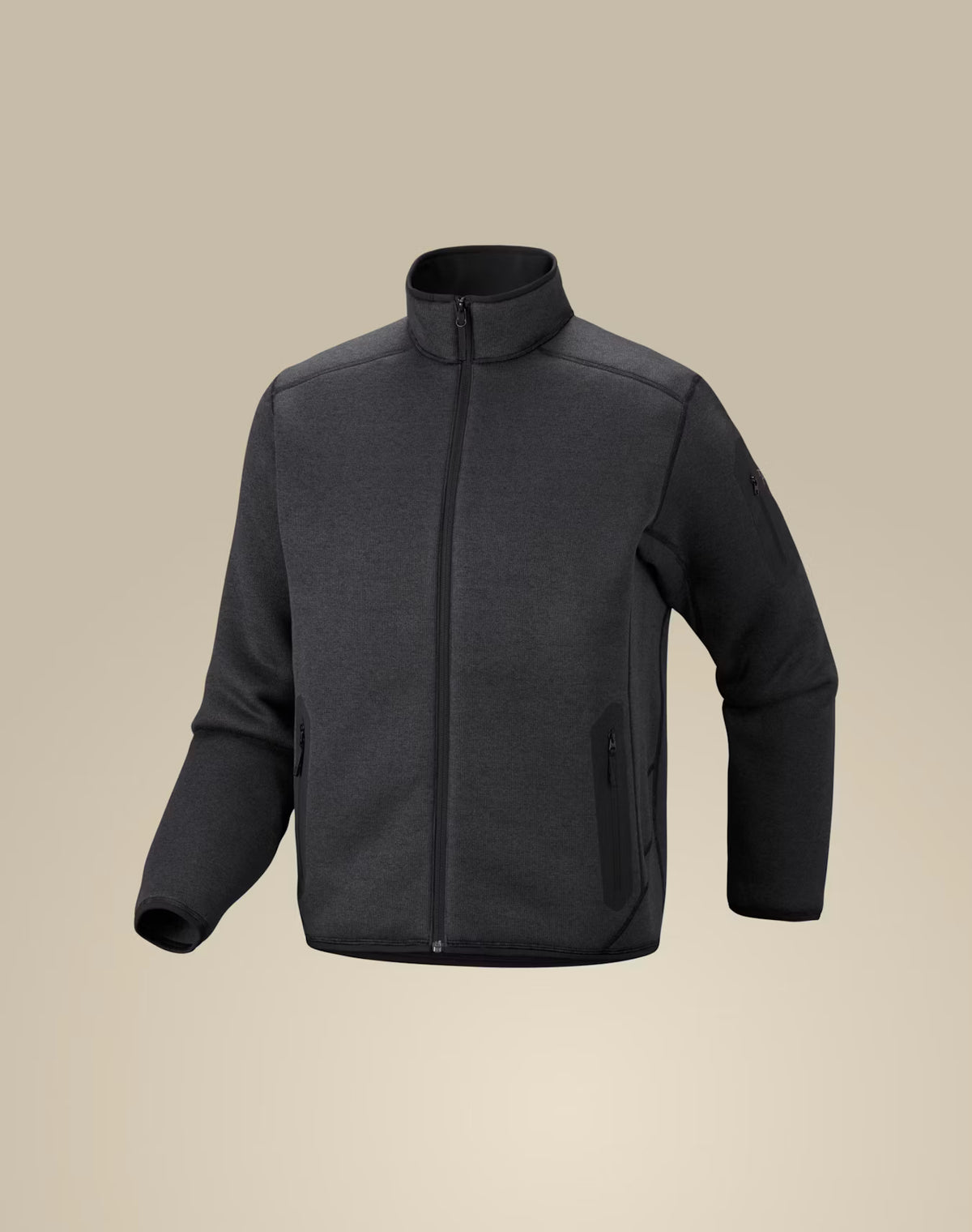 Covert Cardigan M Black Heather