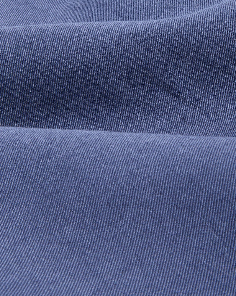 Garment Dye Twill LS Navy