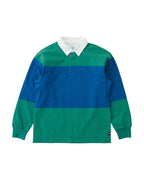 Langdon Rugby Shirt Cerulean Emerald