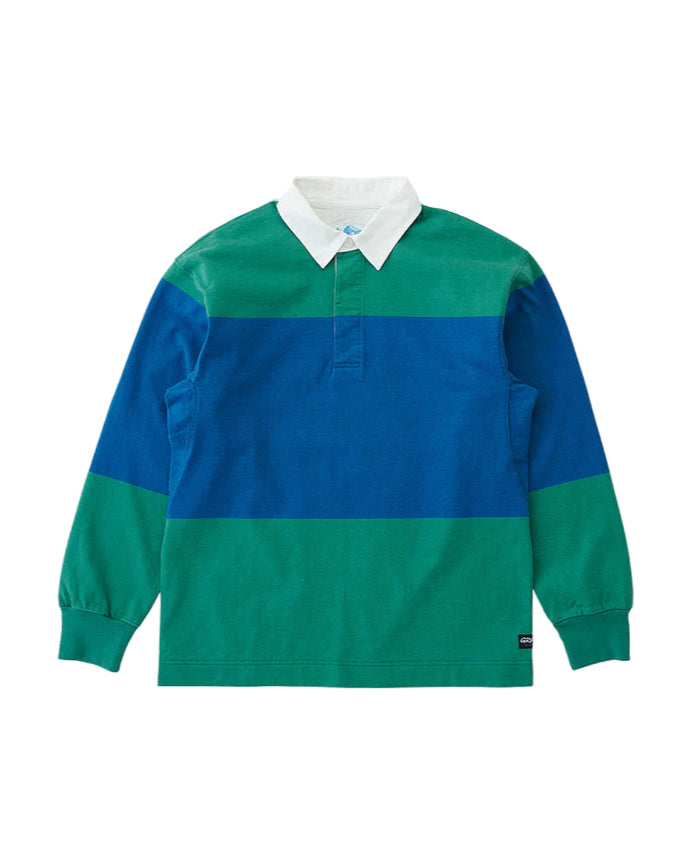 Langdon Rugby Shirt Cerulean Emerald
