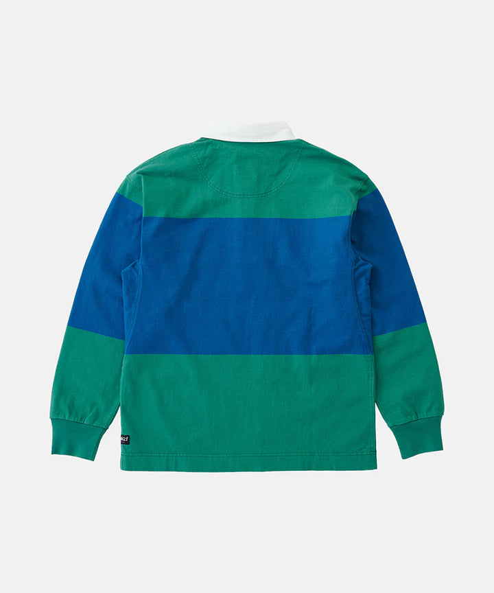 Langdon Rugby Shirt Cerulean Emerald