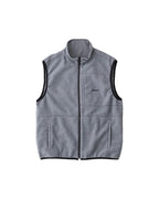 Thermal Fleece Reversible Vest Heather Grey